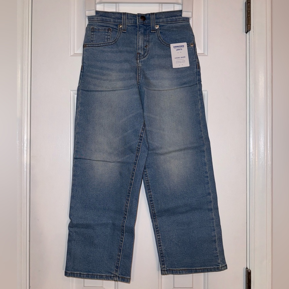Denizen from Levi’s Boys Loose Jeans with adjustable waist, Size 7
